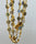 LABRADORITE GOLD SUN NECKLACE