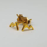 MOUNTAIN RANGE SMALL STUDS EARRINGS