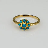 TURQUOISE GOLD RING