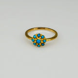TURQUOISE GOLD RING