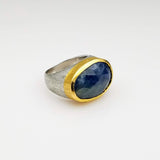 SAPPHIRE GOLD MIO RING