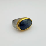 SAPPHIRE GOLD MIO RING