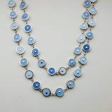 SIGNATURE OPAL SILVER NECKLACE