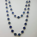 SIGNATURE LAPIS LAZULI SILVER NECKLACE