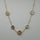 SUN CHOKER MOONSTONE GOLD NECKLACE