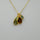 MIX GEMS TRIO GOLD NECKLACE