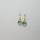 DIAMONDS BLUE TOPAZ EARRINGS