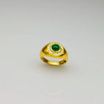 EMERALD DIAMONDS 18KT RING SONIA TONKIN