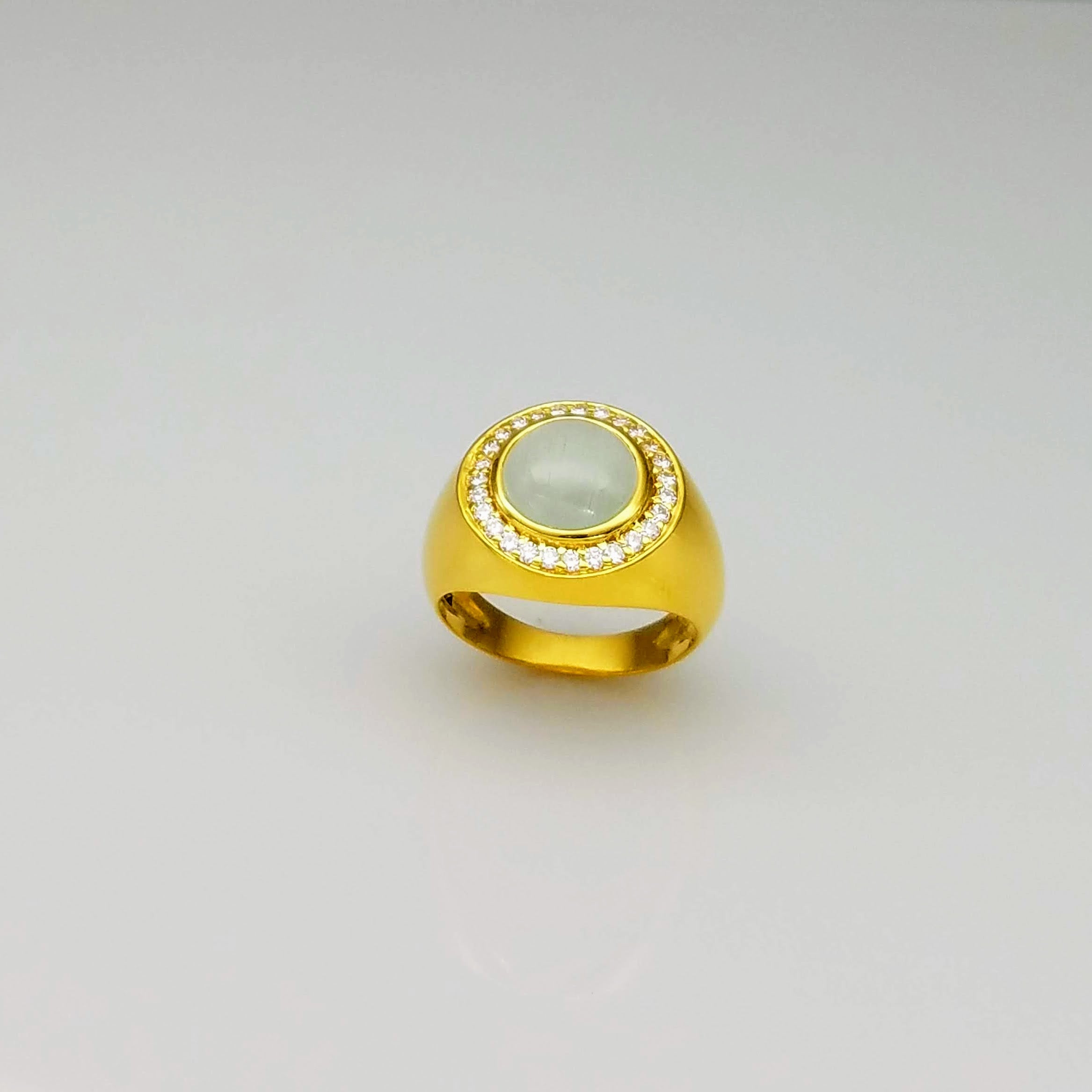 AQUAMARINE DIAMONDS 18KT RING SONIA TONKIN