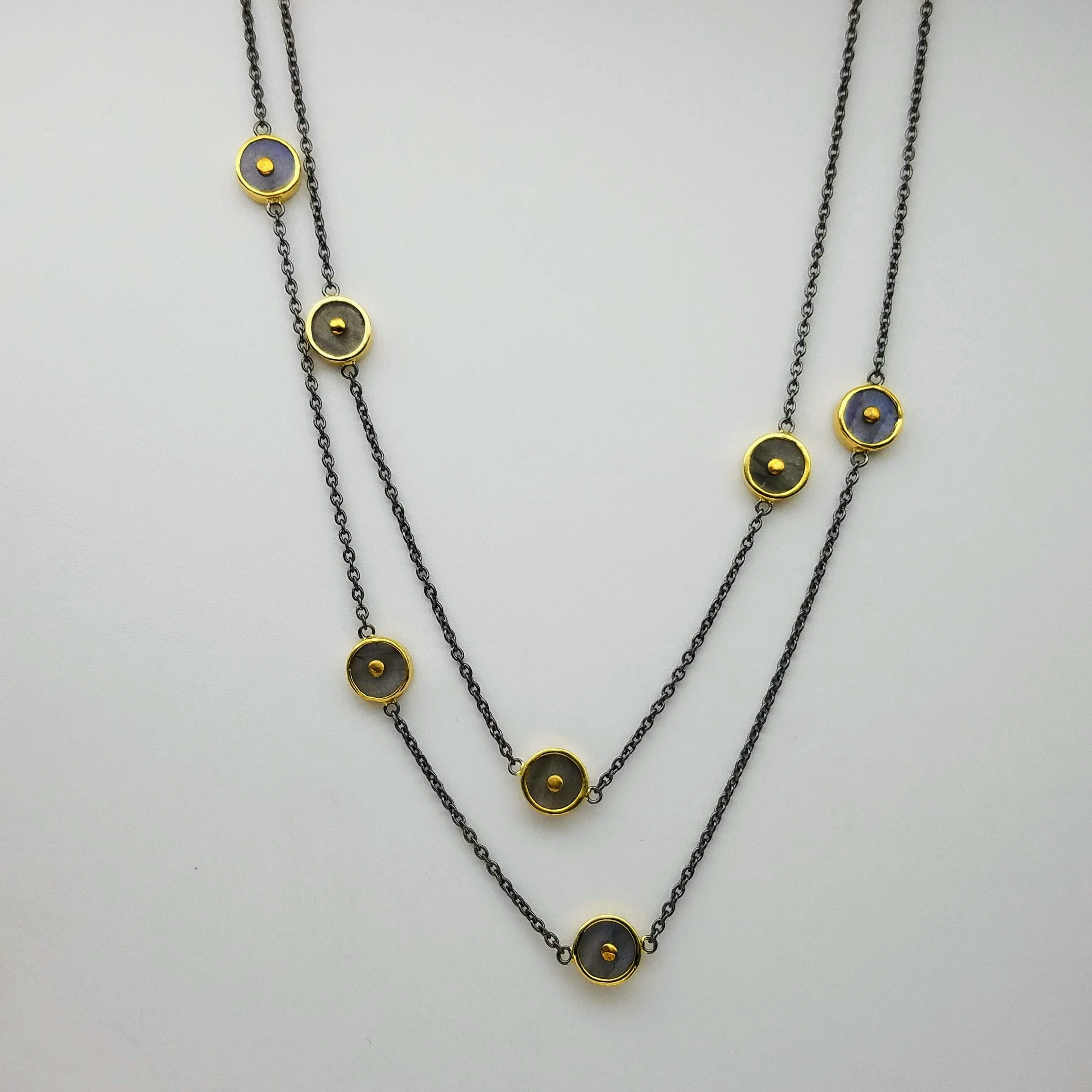 CADENA LABRADORITE SIGNATURE NECKLACE SONIA TONKIN