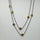 LABRADORITE SUN GOLD NECKLACE