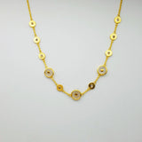 MOONSTONE DIAMOND GOLD NECKLACE SONIA TONKIN