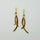 LABRADORITE GOLD EARRINGS