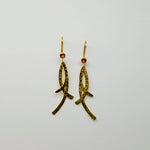 TOURMALINE GOLD EARRINGS SONIA TONKIN