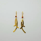 CORAL GOLD EARRINGS SONIA TONKIN