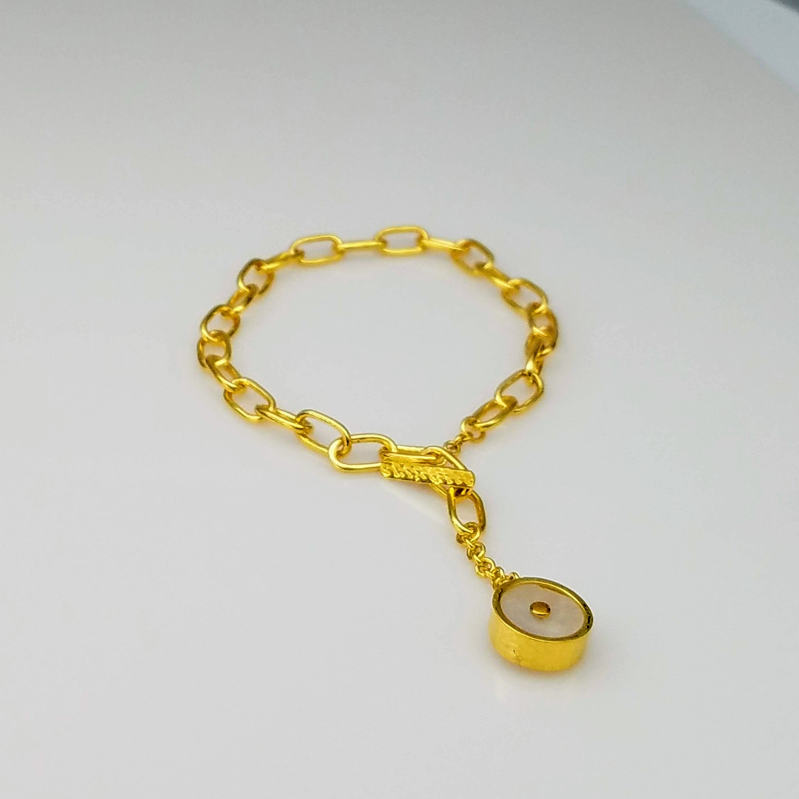 MOONSTONE GOLD BRACELET SONIA TONKIN