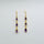 AMETHYST GOLD EARRINGS