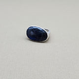 SILVER RING LABRADORITE