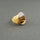 AGATE DENDRITE GOLD RING