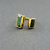 TOURMALINE OPEN GOLD RING