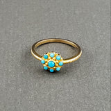 TURQUOISE GOLD RING