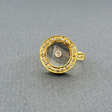 SUN LABRADORITE GOLD RING