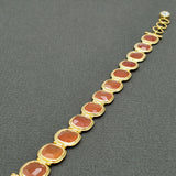 CARNELIAN GOLD BRACELET