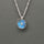 SILVER SUN LABRADORITE NECKLACE