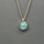 LABRADORITE SILVER SUN NECKLACE