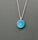 SILVER SUN TURQUOISE NECKLACE