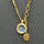 LINKS CHAIN MOONSTONE NECKLACE