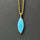 TURQUOISE GOLD NECKLACE