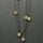 MOONSTONE MIXED METALS NECKLACE