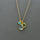 TRIO GEMS GOLD NECKLACE