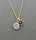 DOUBLE SUN GOLD NECKLACE