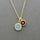 DOUBLE SUN GOLD NECKLACE