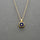 LAPIS SUN GOLD NECKLACE