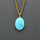 TURQUOISE GOLD NECKLACE