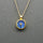 SUN LABRADORITE GOLD NECKLACE