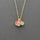TRIO GEMS GOLD NECKLACE