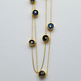 JASPER SUN GOLD NECKLACE
