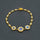 DIAMONDS MOONSTONE SUN BRACELET