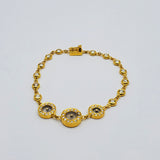 DIAMONDS MOONSTONE SUN BRACELET