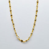 SLICE DIAMONDS GOLD NECKLACE