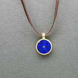 LAPIS SUN PENDANT