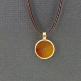 CARNELIAN SUN PENDANT