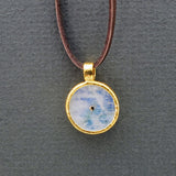 MOONSTONE SUN PENDANT