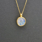MOONSTONE SUN PENDANT