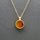 CARNELIAN SUN PENDANT