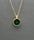 GREEN ONYX SUN PENDANT